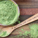 "A Perfectly Wild Cuppa Matcha" Bamboo Spoon
