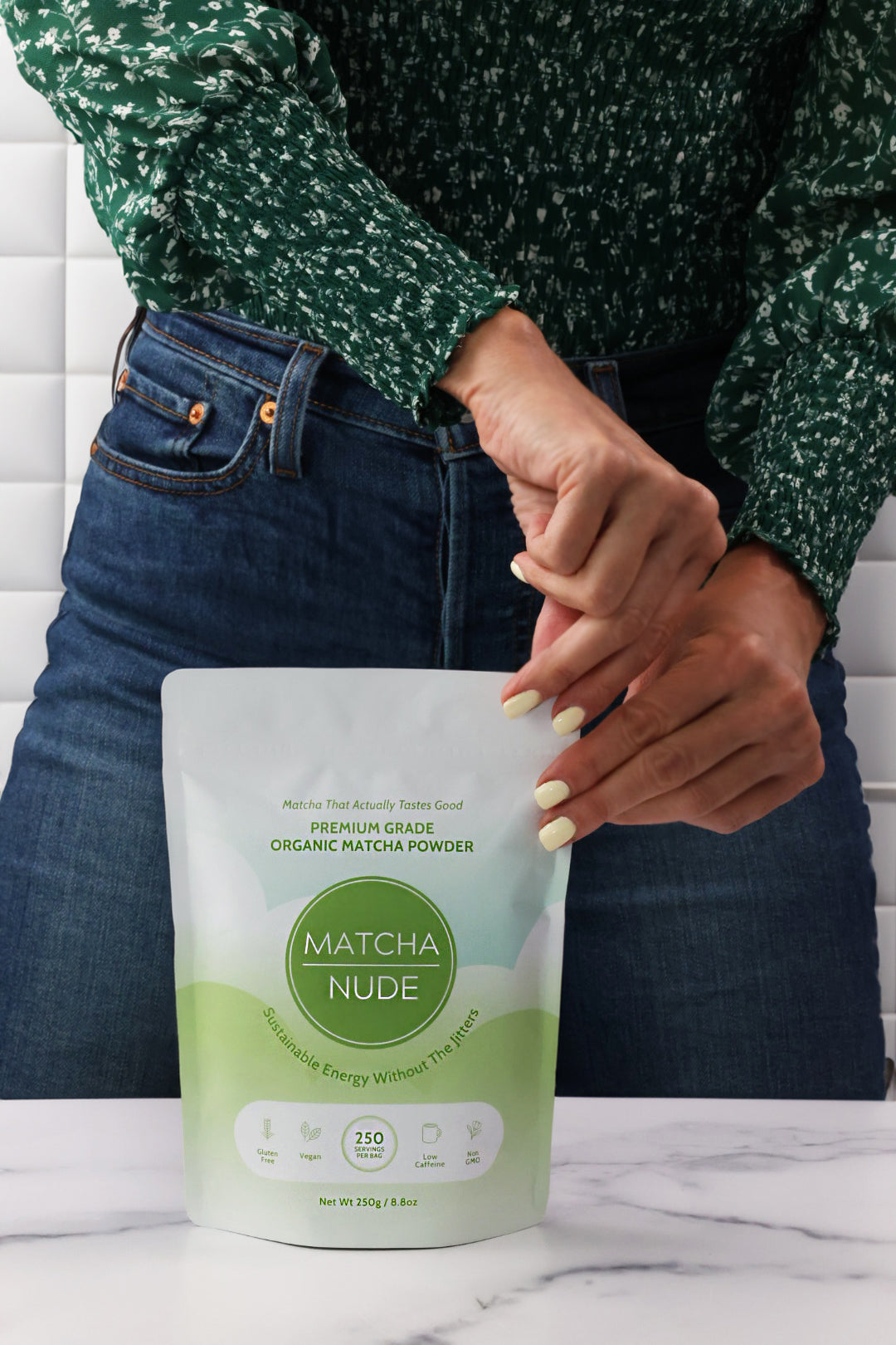 Premium Organic Matcha 250g – bold, bulk ceremonial Japanese matcha