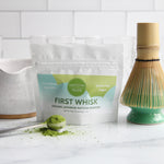 20g organic matcha sampler. Smooth, clean, and beginner-friendly. Perfect for lattes and daily rituals.