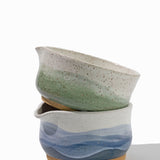 Handmade Ceramic Matcha Bowl with Spout