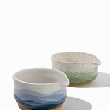Handmade Ceramic Matcha Bowl with Spout