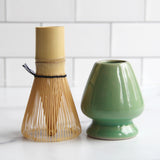 Matcha Whisk Holder Kusen – cermaic stand for matcha whisk