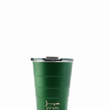 Pirani Matcha Nude Insulated 16 oz Matcha Tumbler: hot & cold, stackable, stainless steel