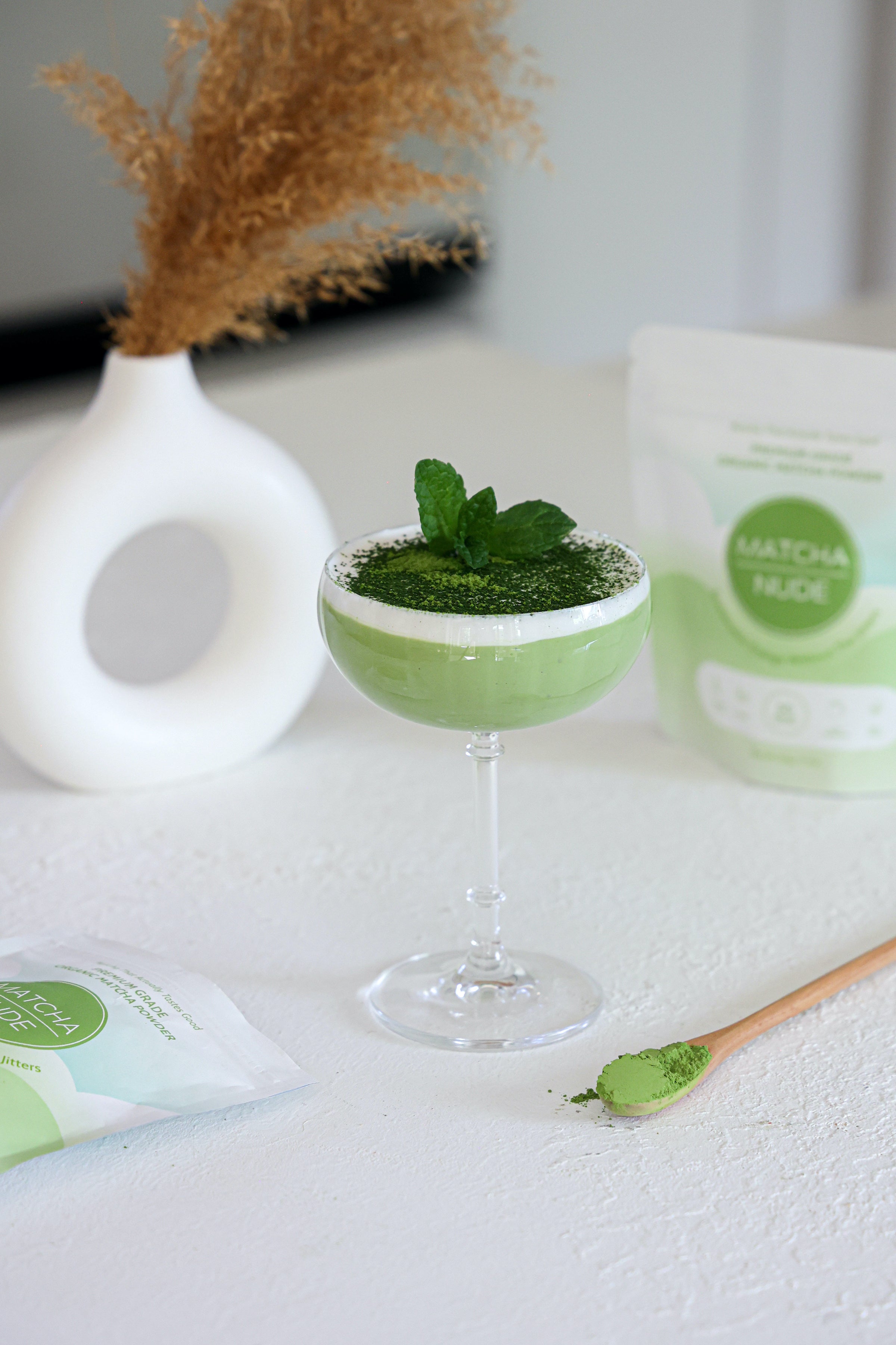 Creamy Matcha Avocado Mousse