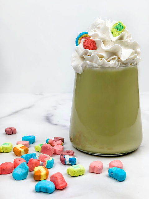 Lucky Charms Matcha Latte