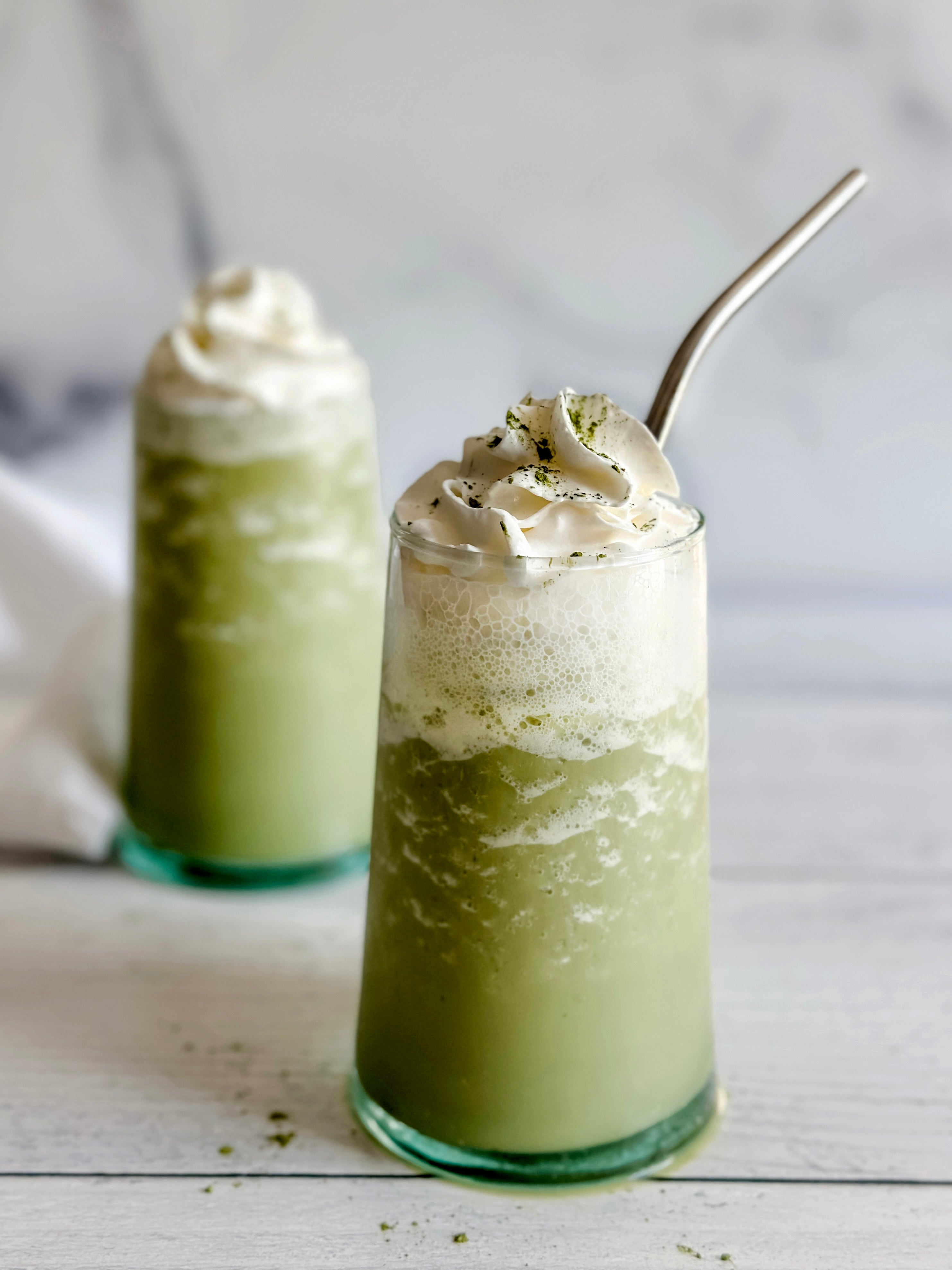 Easy Matcha Frappacino