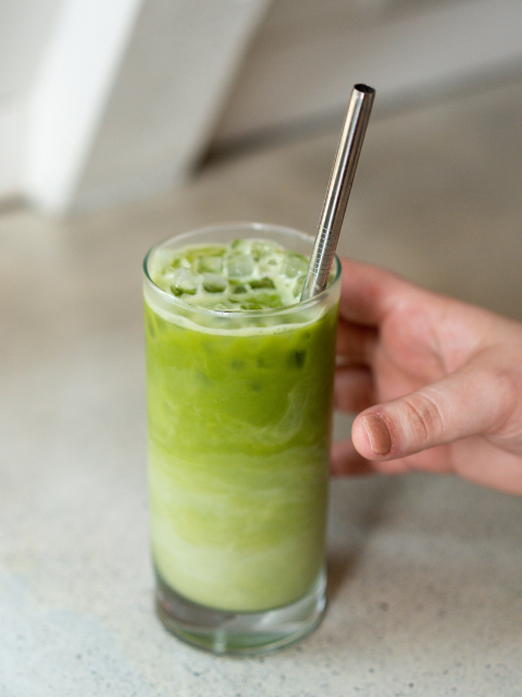 Make Ahead Iced Matcha Latte