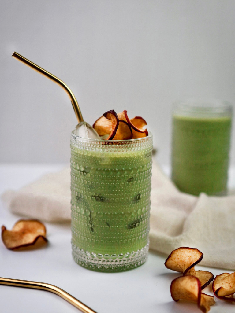 Apple Cider Matcha Latte