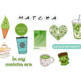 5 for $5 Matcha Sticker Bundle