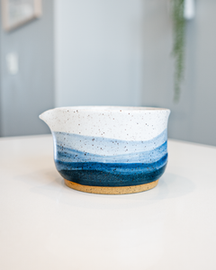 Handmade Ceramic Matcha Bowl with Spout