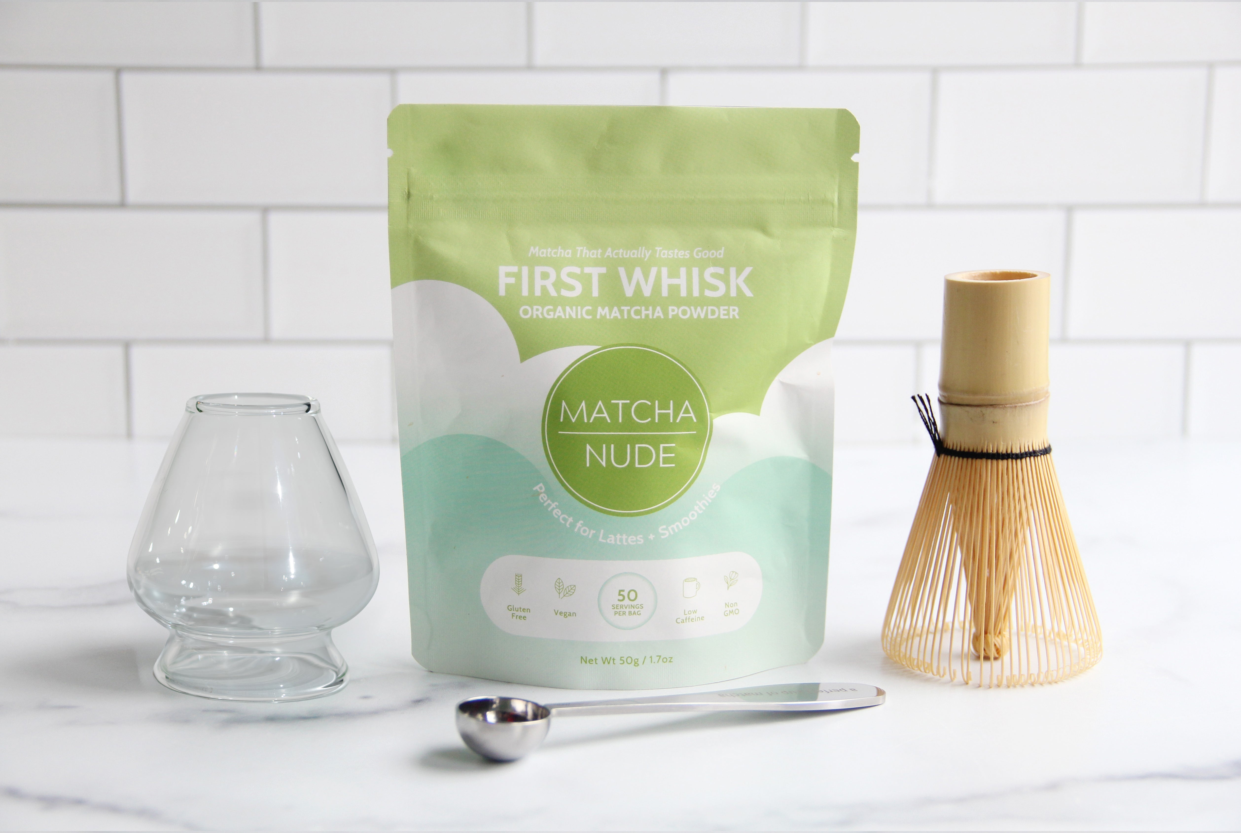 Matcha Tool Kit – whisk, holder, scoop set