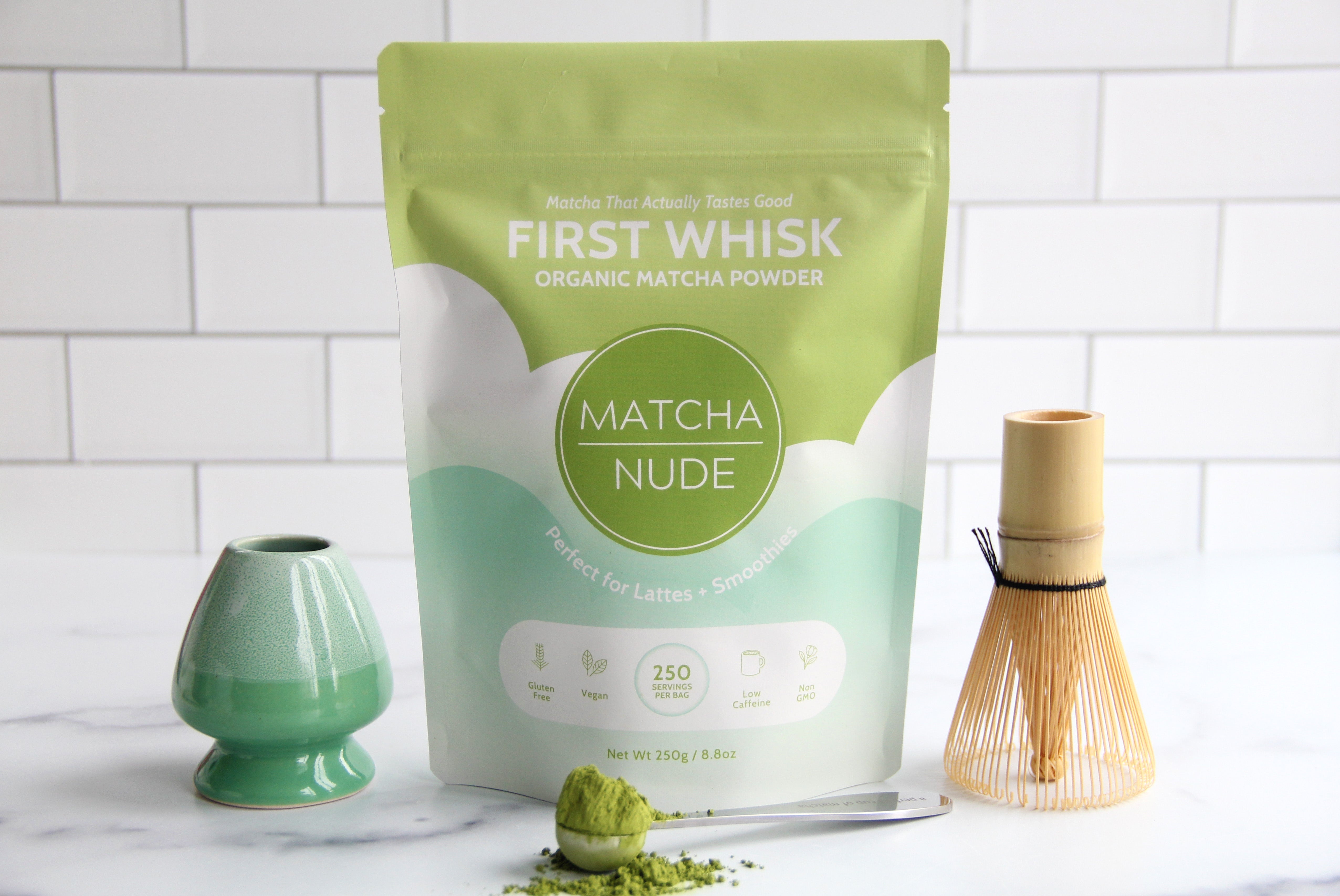 Matcha Tool Kit – whisk, holder, scoop set