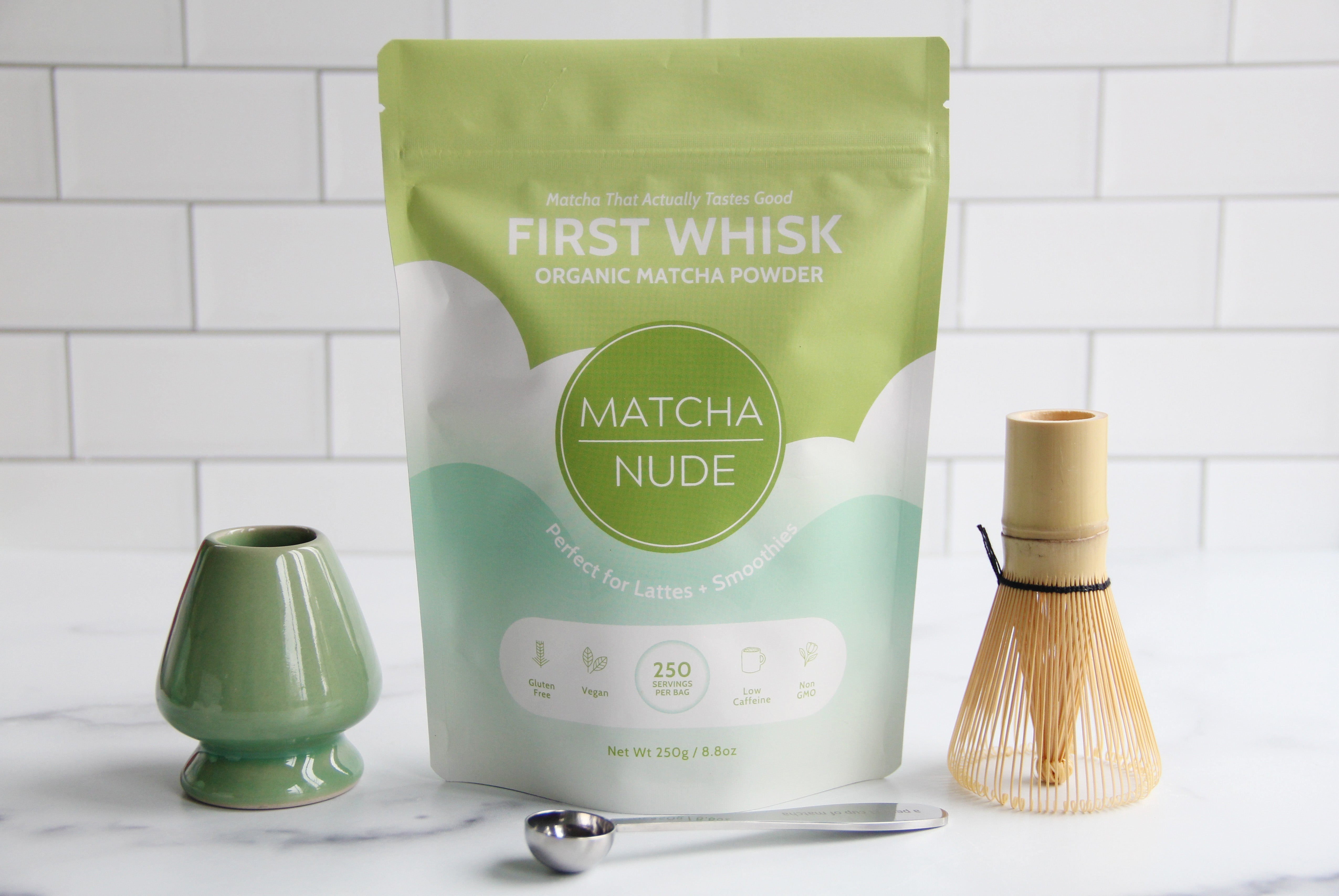 Matcha Tool Kit – whisk, holder, scoop set