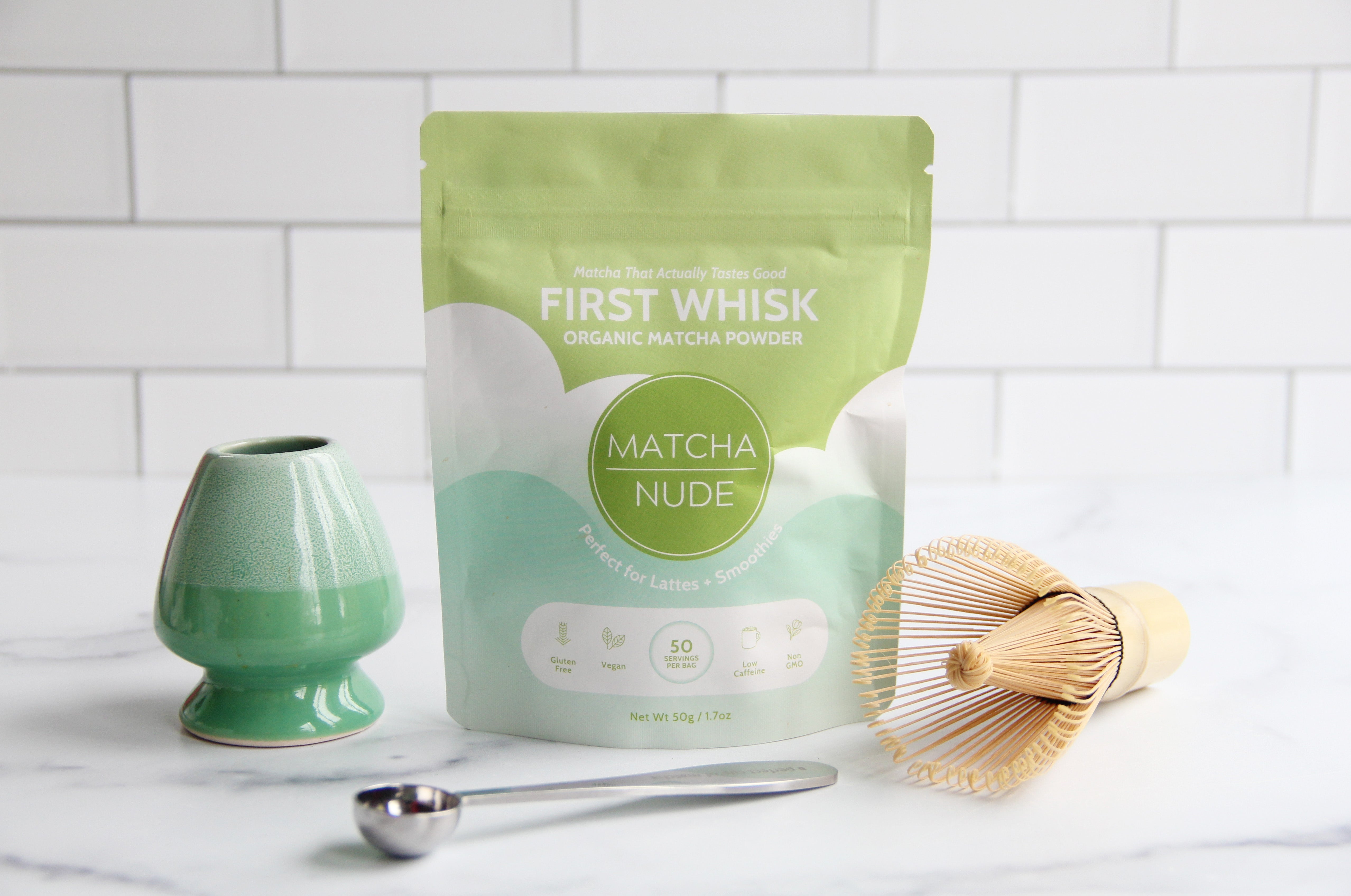 Matcha Tool Kit – whisk, holder, scoop set