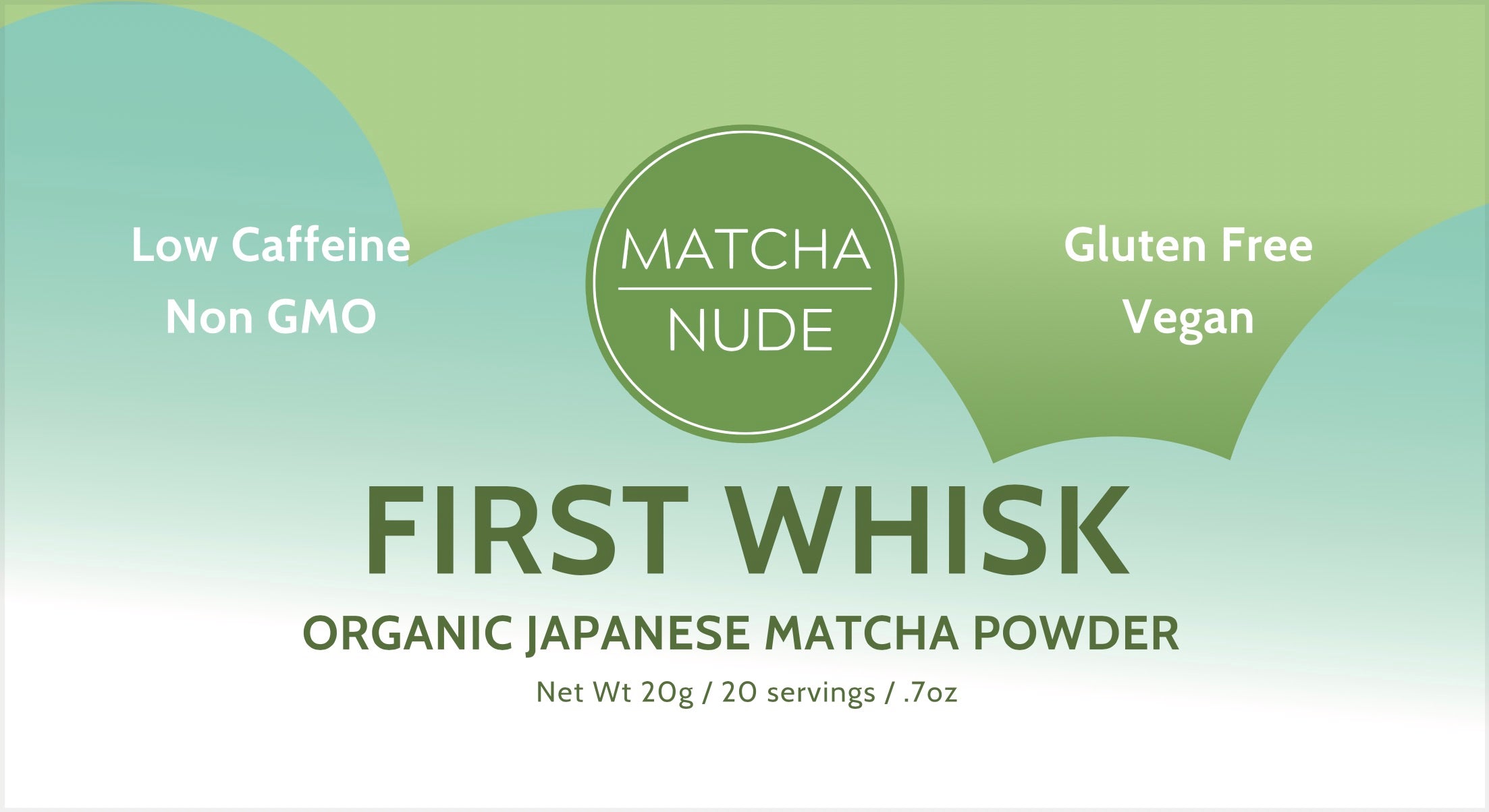 First Whisk Matcha 20g – organic sampler pouch