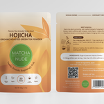 Organic Hojicha Roasted Green Tea 50g, mellow, low‑caffeine roasted flavor