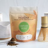 Organic Hojicha Roasted Green Tea 50g, mellow, low‑caffeine roasted flavor
