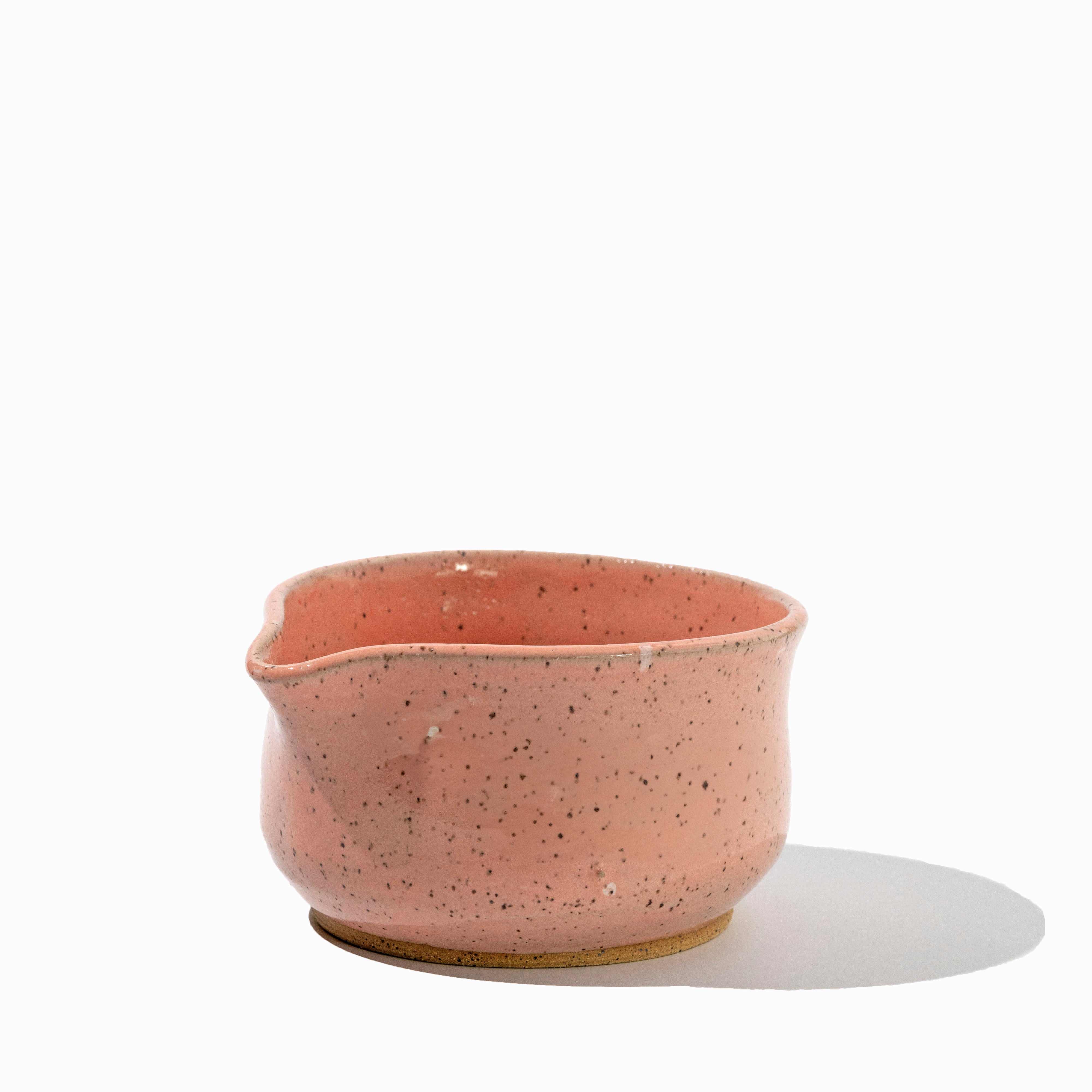 Handmade Ceramic Matcha Bowl with Spout