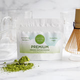 Premium Matcha 20g – bold ceremonial sampler pouch