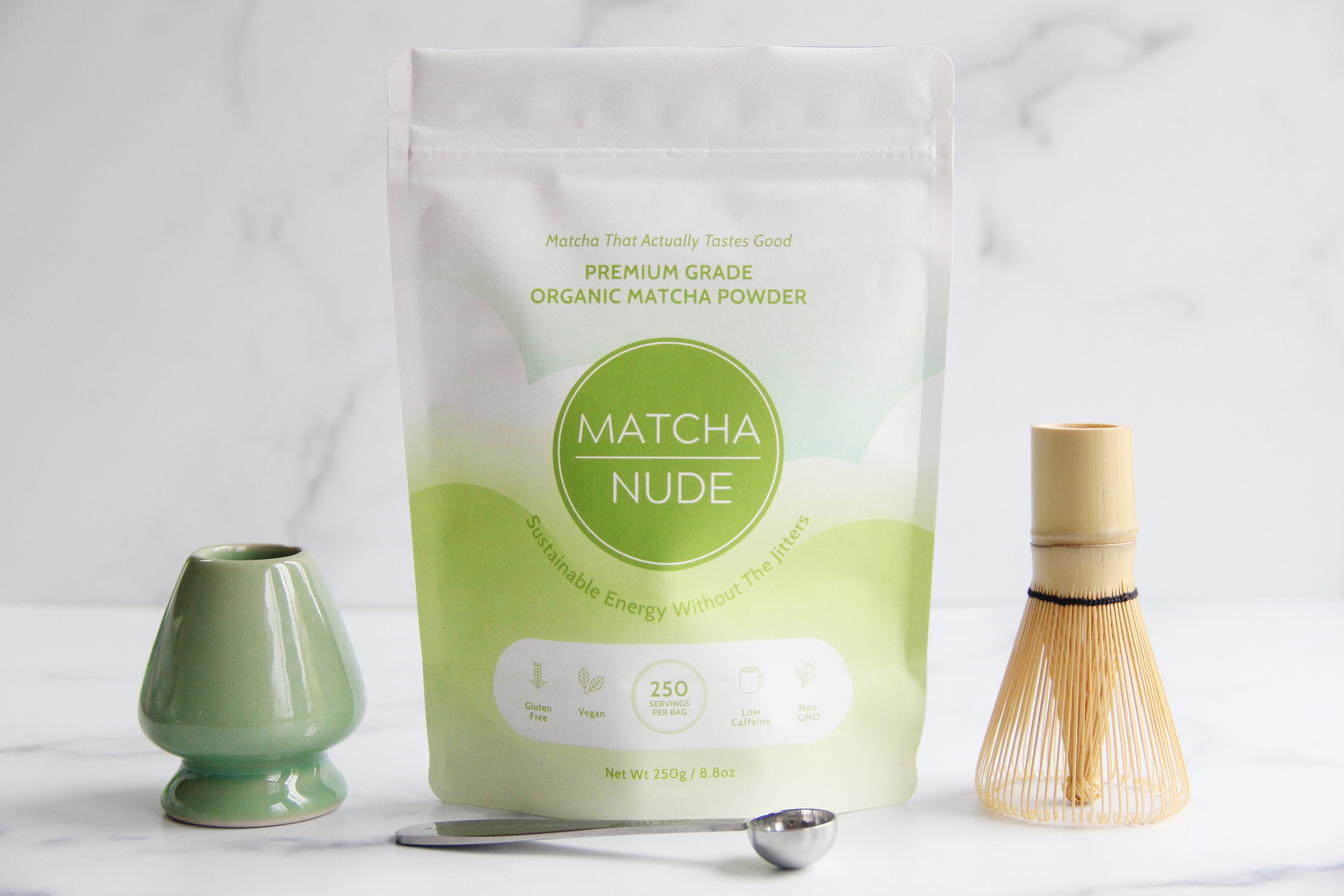 Matcha Tool Kit – whisk, holder, scoop set