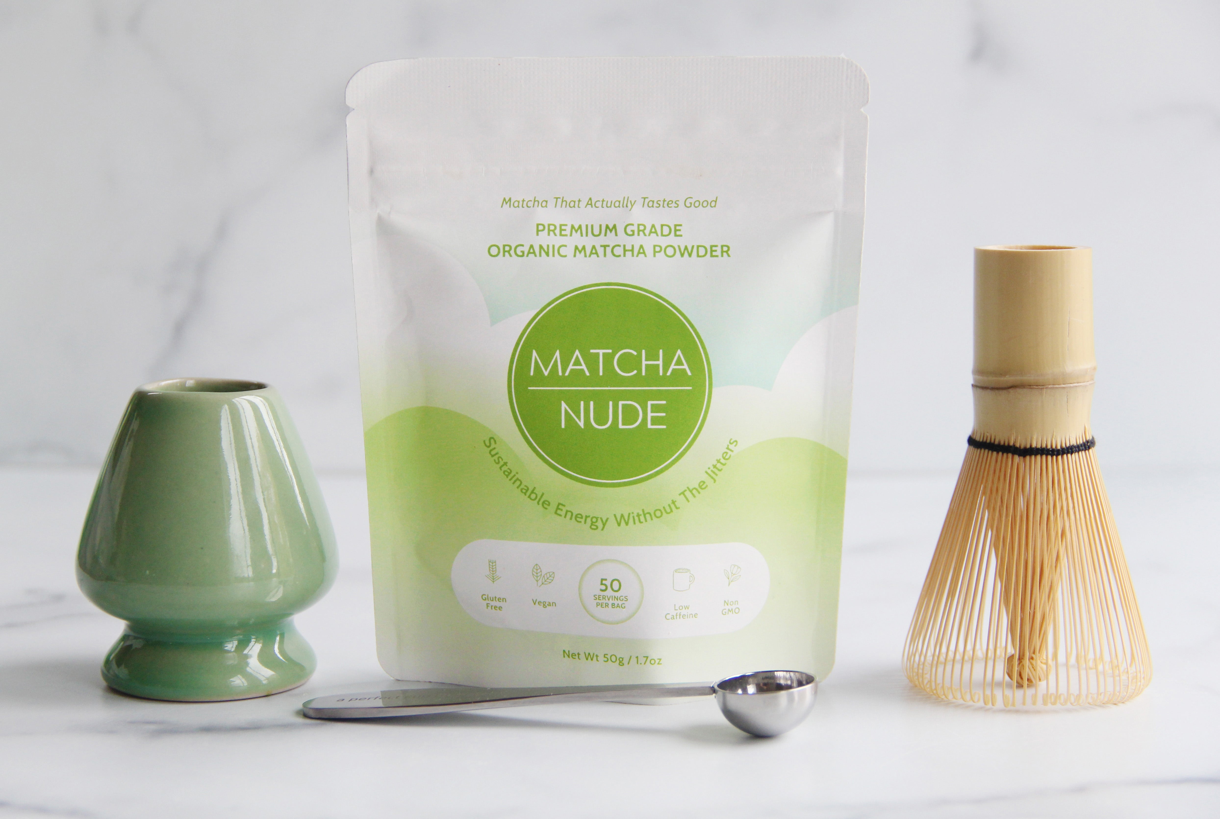 Matcha Tool Kit – whisk, holder, scoop set