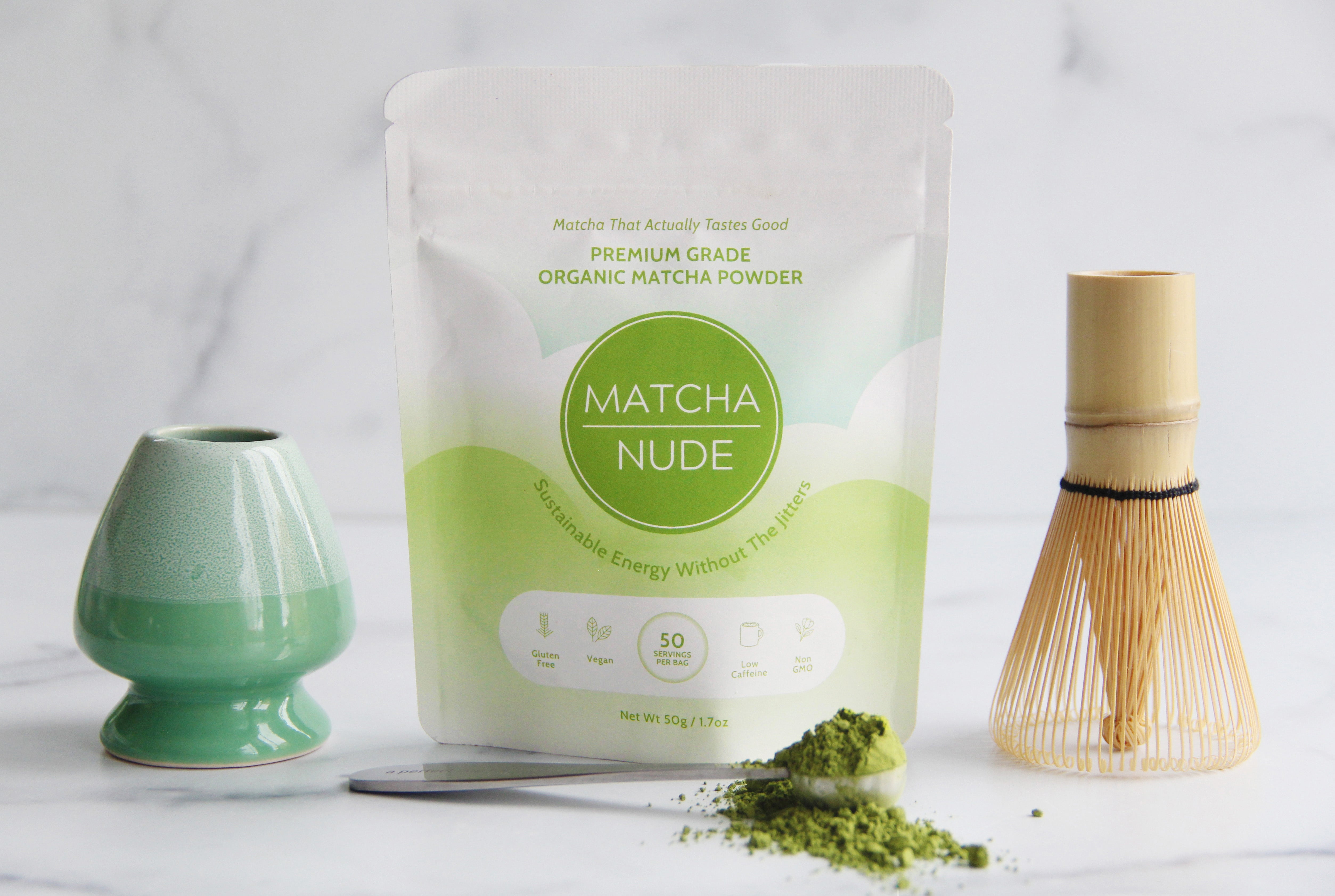 Matcha Tool Kit – whisk, holder, scoop set