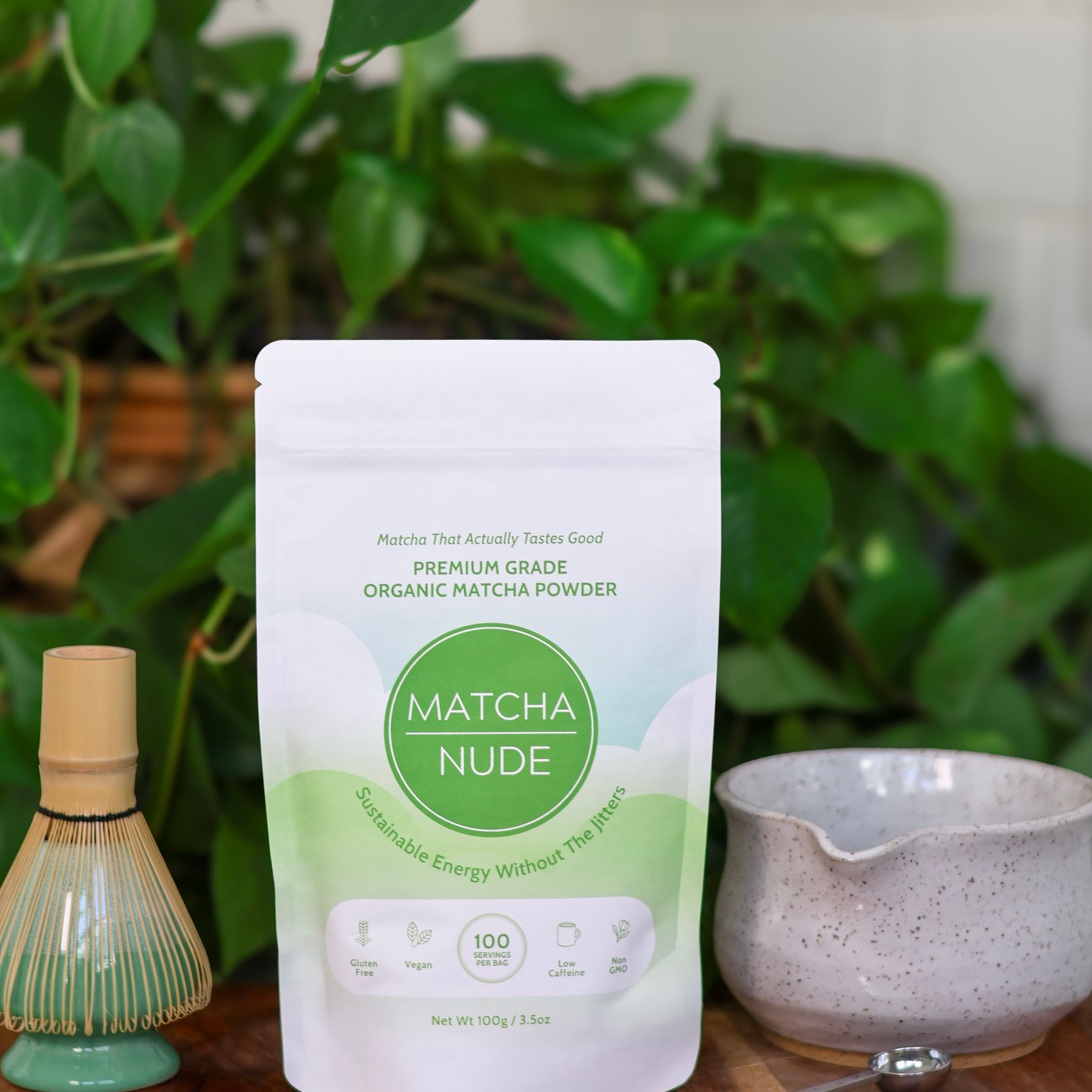 Premium Matcha 100g – bold, ceremonial Japanese matcha