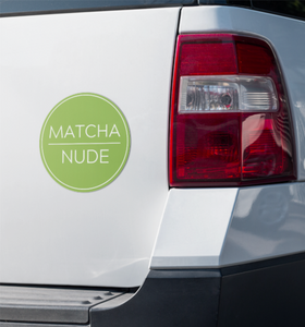 Matcha Nude Bumper Sticker