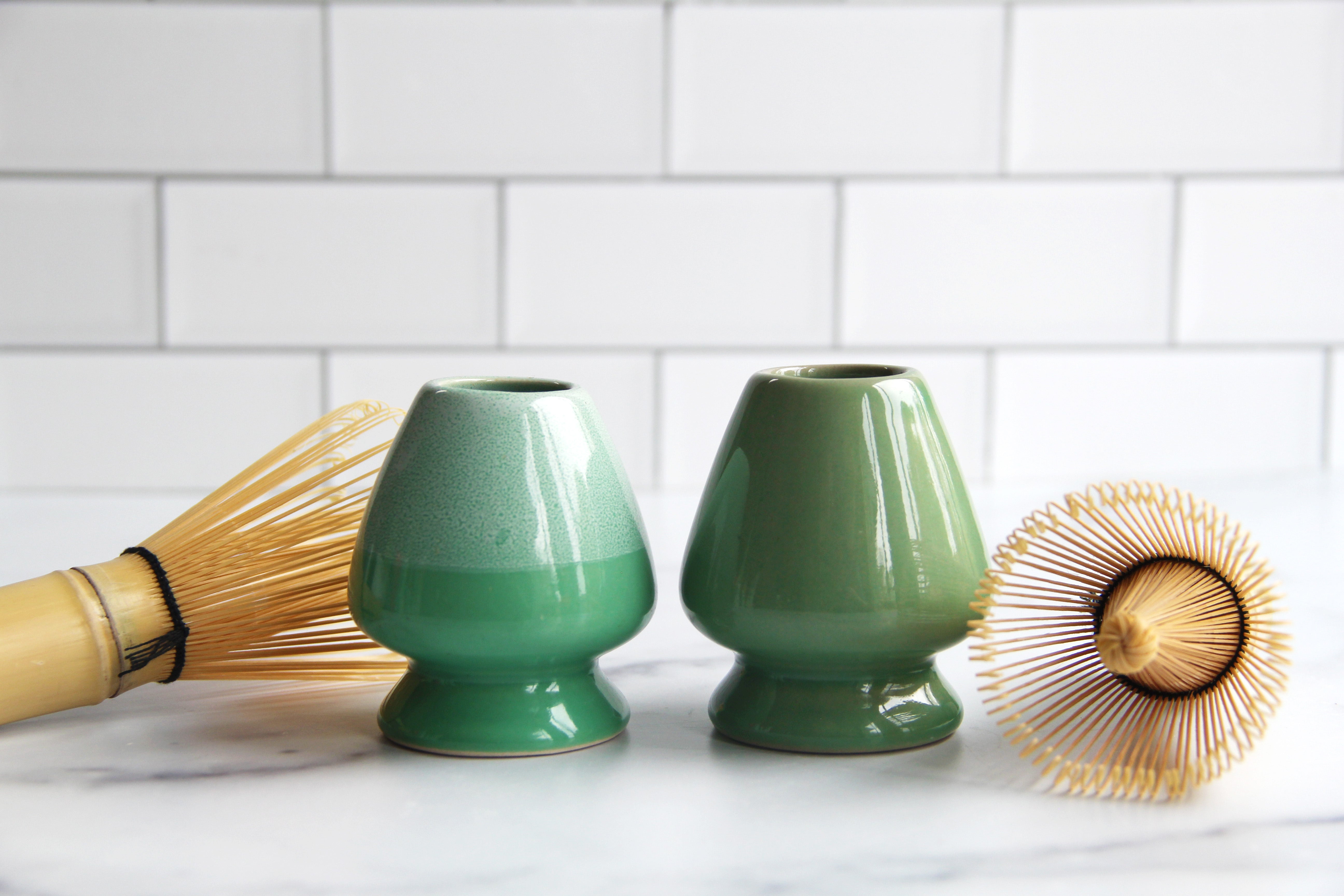 Matcha Whisk Holder Kusen – cermaic stand for matcha whisk