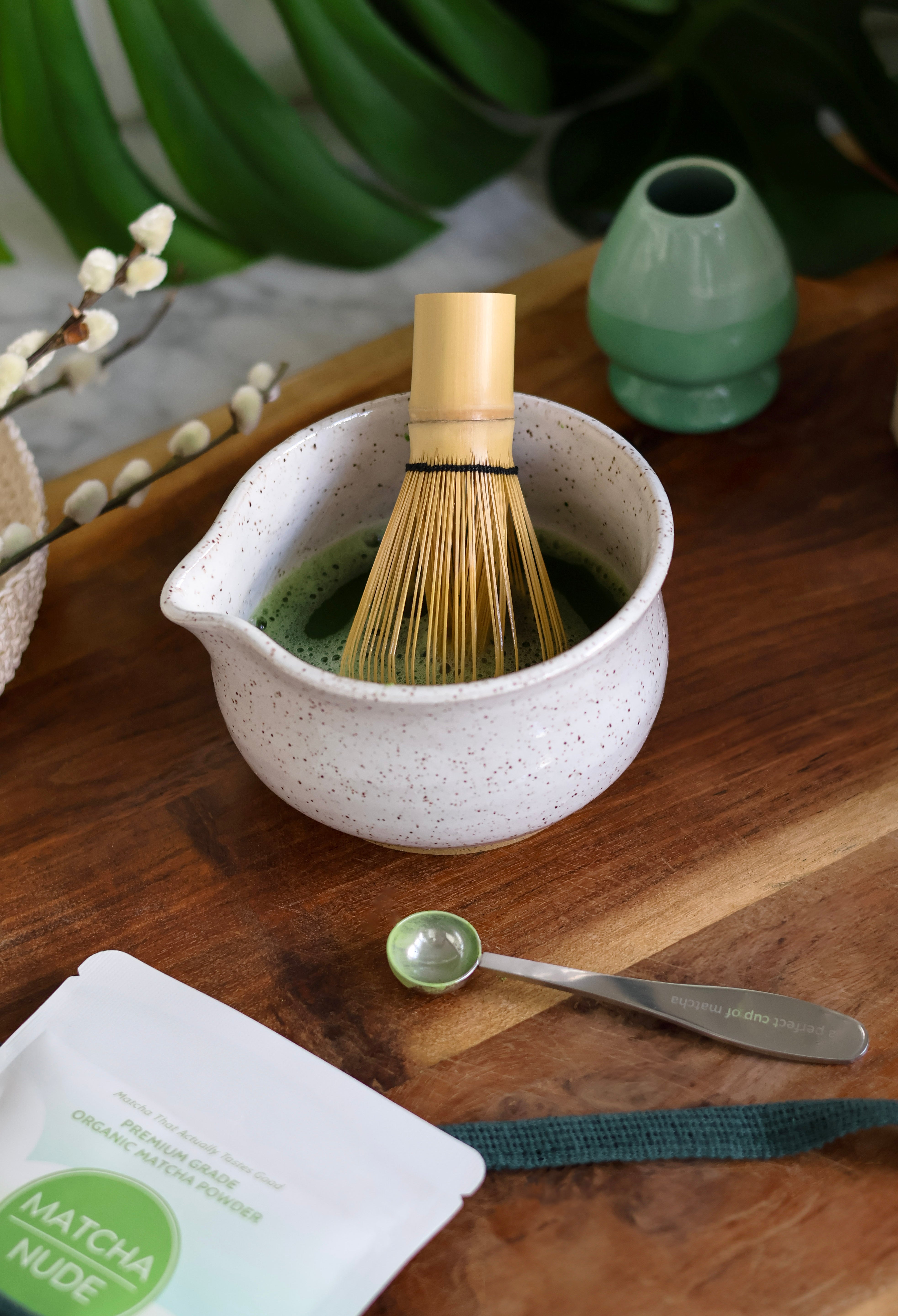 Matcha Bamboo Whisk Chasen – natural bamboo whisk for matcha