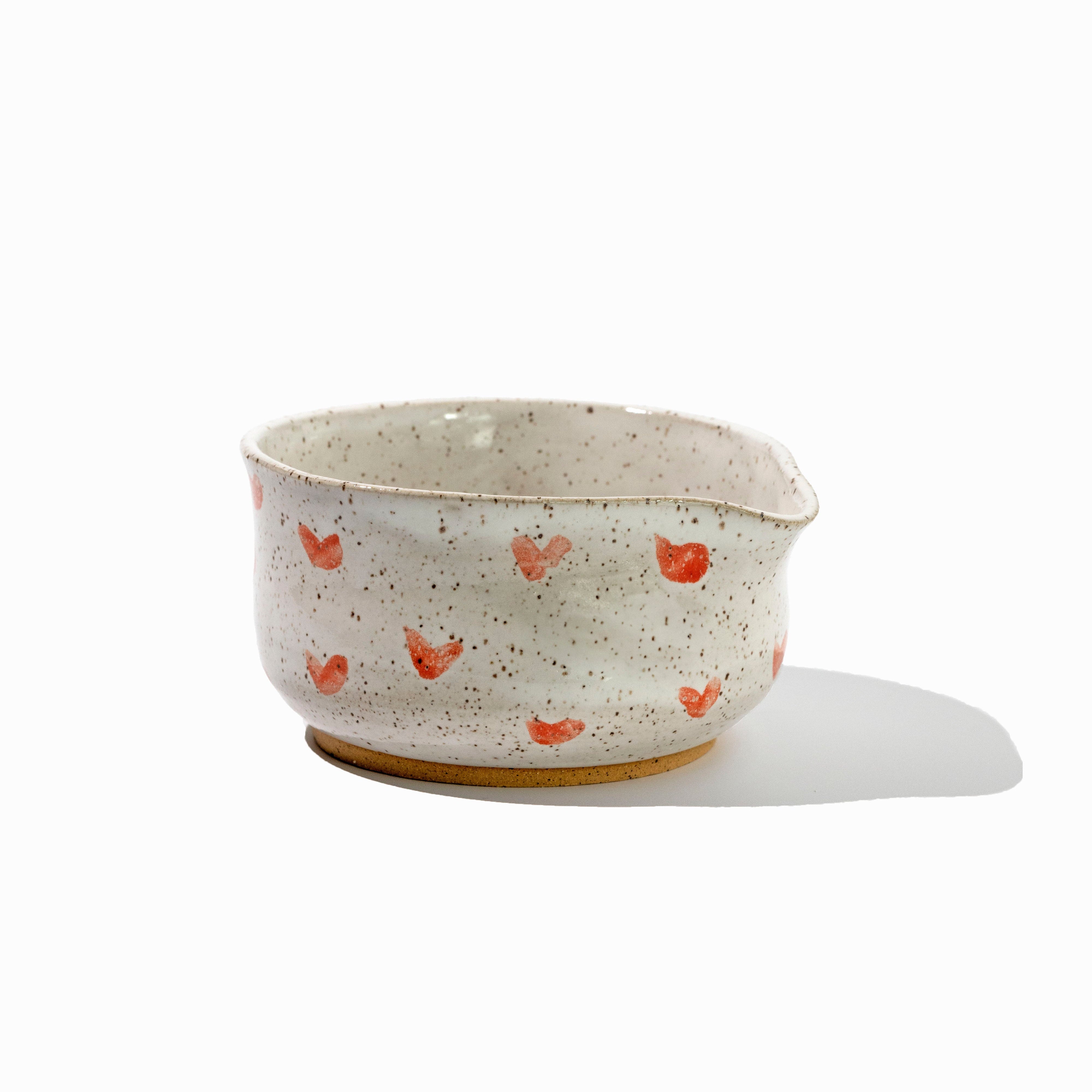 Handmade Matcha Ceramic Bowl Chawan – wide rim ceramic bowl for matcha