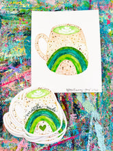 Load image into Gallery viewer, Matcha Nude Hot Latte Sticker